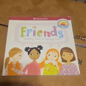 American Girl Friends Book - Colorful Cover